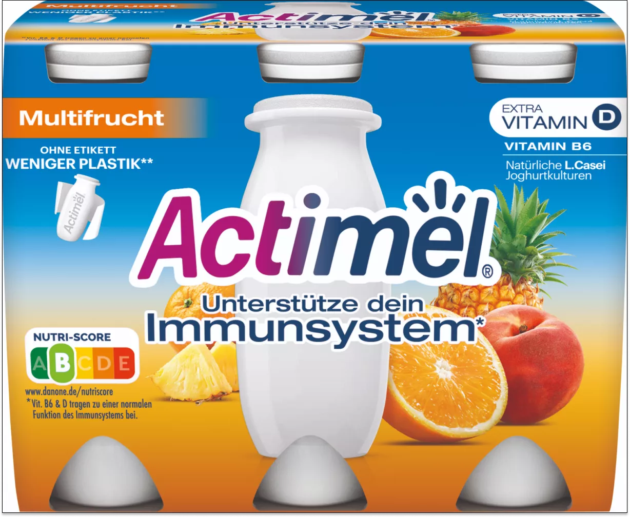 Actimel Multifruit Pack x6