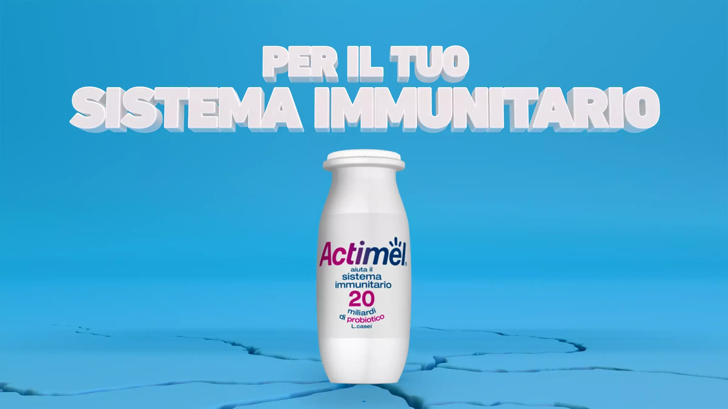 Immagine bottiglia con crack
